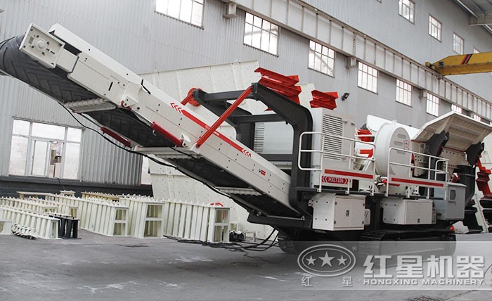 紅星履帶式移動(dòng)石頭破石機(jī)優(yōu)勢(shì)多 紅星履帶式移動(dòng)石頭破石機(jī)優(yōu)勢(shì)多