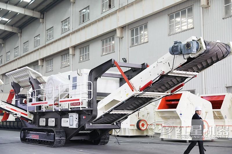 履帶式移動破碎生產(chǎn)線 履帶式移動破碎生產(chǎn)線