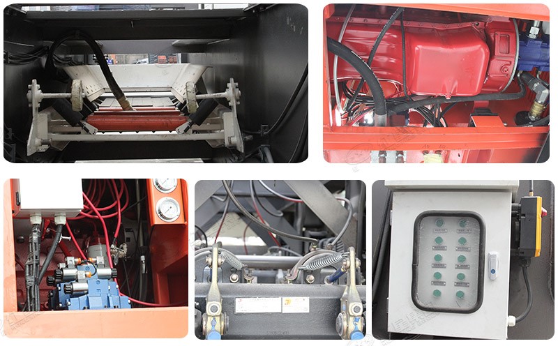 車(chē)載移動(dòng)破石機(jī)配置